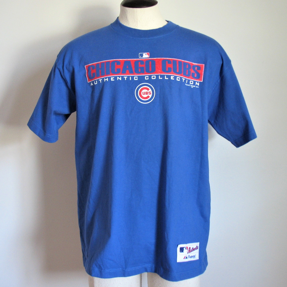 Chicago Cubs Crew Neck Tee Shirt